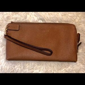 Brown Coach Wristlet/Wallet